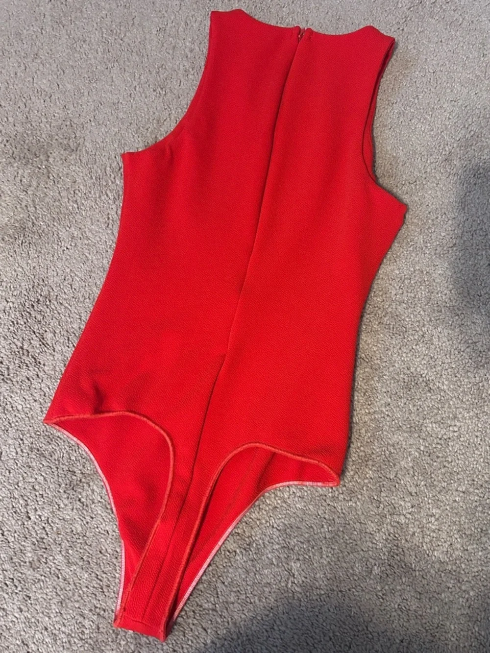 Show Me Your MuMu Bright Red Sleeveless Kids Bodysuit